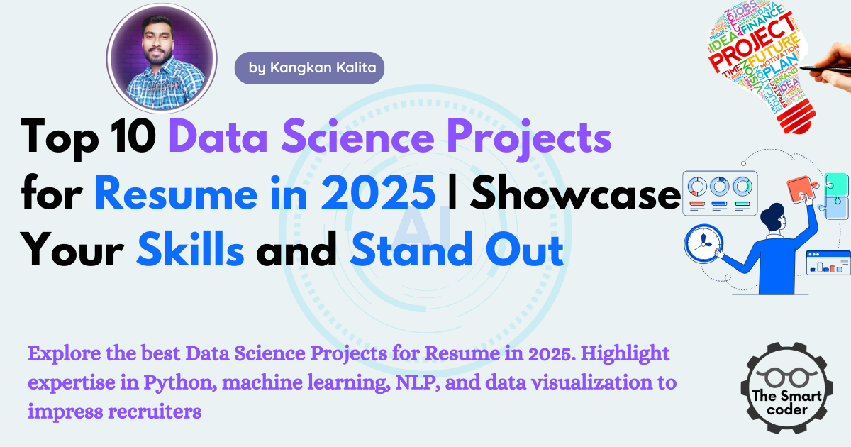 Data Science Projects For Resume - Thesmartcoder.com